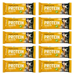 Zestaw 10x Baton proteinowy Peanut Butter BIO 45g