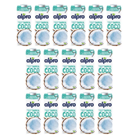 Zestaw 16x Alpro Napój Kokosowo-Ryżowy 1l