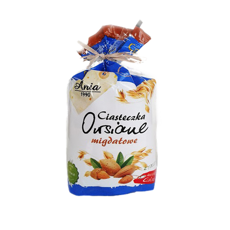 Ciasteczka owsiane z migdałami 150 g
