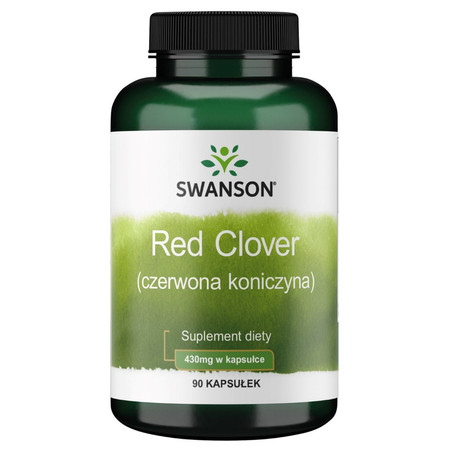 Swanson Red Clover Koniczyna Czerwona 430 Mg 90 kaps.