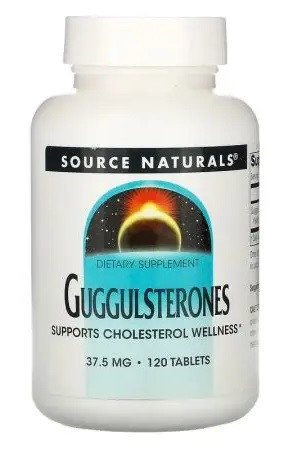 SOURCE NATURALS Guggulsterones Guggulsterony na wsparcie z poziomem cholesterolu 120 tabl.
