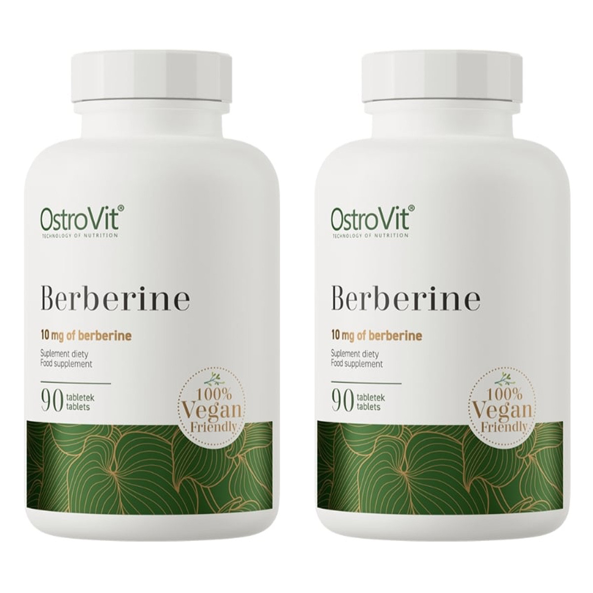 Zestaw 2x OSTROVIT Berberyna 500 mg VEGE 90 tabl. - Nabea.pl