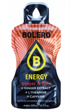 Bolero Energy Imbir i Limonka 14g napój ze stewią w proszku bez cukru