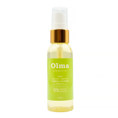 Olma Cosmetics Olejek arganowo - migdałowy z olejem avocado - Odżywczy 50 ml