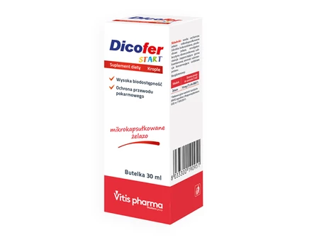 Vitis – Dicofer Start, suplement diety krople – 30 ml