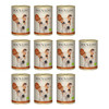 Zestaw 10x DOG'S LOVE BIO RIND - ekologiczna wołowina z ryżem, cukinią i jabłkiem (400g)