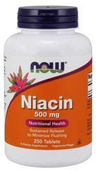 Witamina B3 - Niacyna (Niacin) 500 mg (250 tabl.)