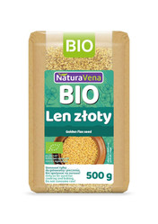 NATURAVENA LEN ZŁOTY BIO 500g