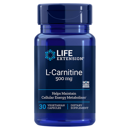Life Extension L-Karnityna na wsparcie utraty wagi 30 kaps.