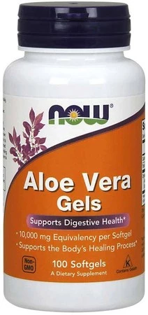 Aloe Vera Gels - Aloes koncentrat z Liści Aloesu 200:1 (100 kaps.)