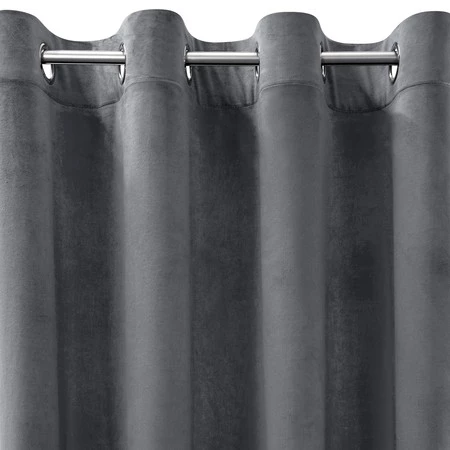 ZASŁONA GOTOWA MELANIE 140 X 250 CM GRAFITOWY