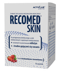 Activlab RecoMed SKIN na odleżyny i rany 10 saszetek o smaku truskawka-żurawina