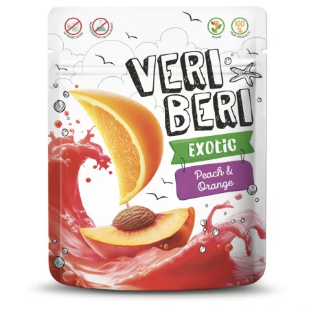 Veri Beri Bezglutenowe żelki brzoskwinia pomarańcz