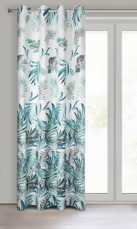 ZASŁONA GOTOWA D91 PILAR 140 X 250 CM GRANATOWY