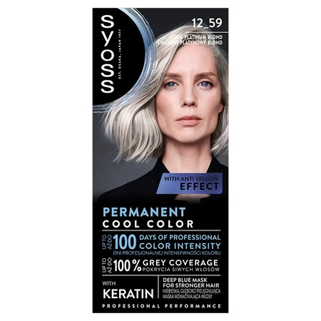 Cool Blonds farba do włosów 12_59 Chłodny Platynowy Blond