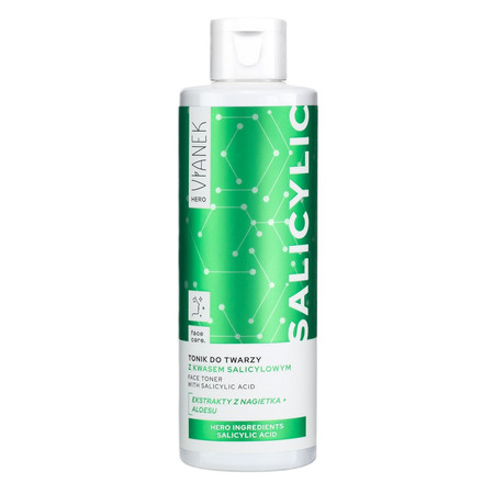Vianek Hero Tonik do twarzy z kwasem salicylowym 200ml