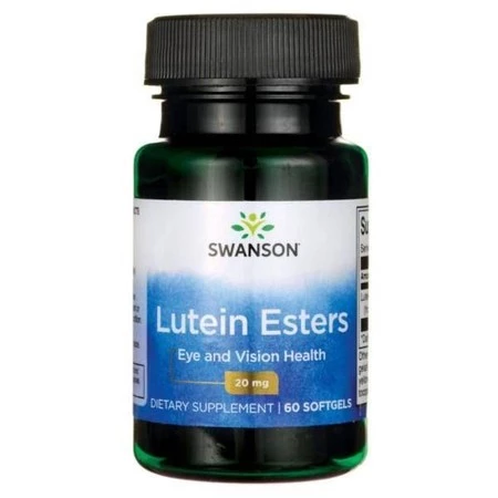 Swanson Luteina 20 Mg 60 K Wzrok