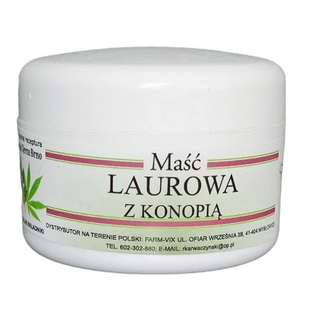 Farm-vix Maść Laurowa z Konopią 50 ml