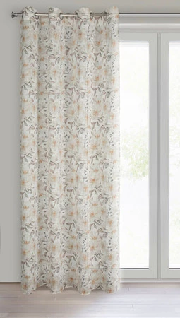ZASŁONA GOTOWA AMARA 140 X 250 CM NATURALNY