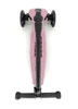 SCOOTANDRIDE Highwaykick 3 LED Hulajnoga składana ze świecącymi kółkami 3+ Rose