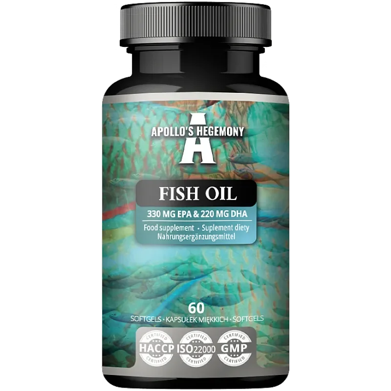 APOLLO'S HEGEMONY Fish Oil 1000mg 60 kaps. - Nabea.pl