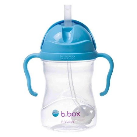 B.BOX BB00501 Bidon ze słomką 240 ml blueberry