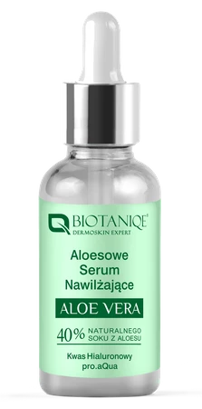 Biotaniqe, Aloe Vera, Serum Nawilżające 3w1, 20 ml