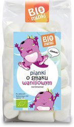 BIOMINKI Pianki o smaku waniliowym BIO 100g