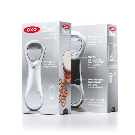 OXO-Otwieracz do butelek metalowy Die-Cast