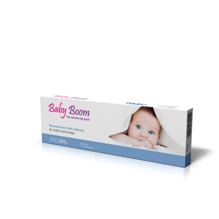 Paso trading − Test ciążowy BABY BOOM, strumieniowy − 1 szt.