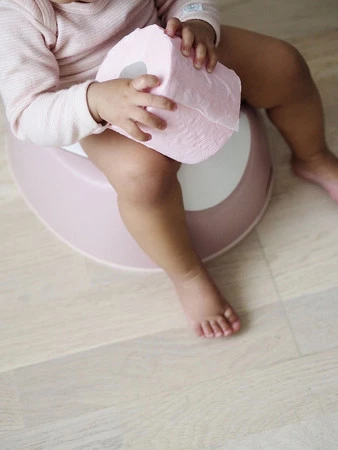 Beaba,Nocnik z wyjmowanym wkładem Old Pink