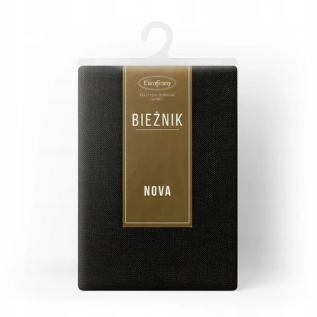 OBRUS STELLA 2 40 X 140 CM CZARNY