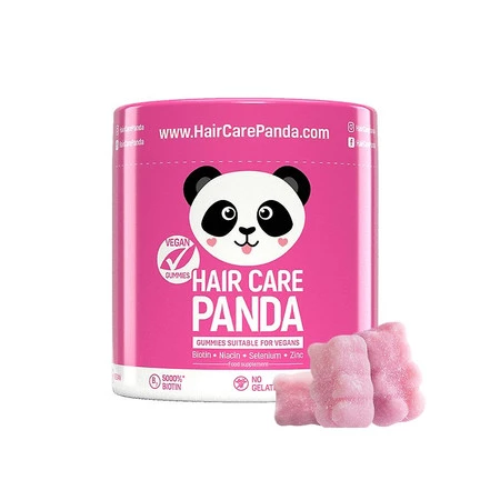 Noble Health Hair Care Panda witaminy na włosy w żelkach 300g