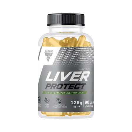 Trec Nutrition LIVER PROTECT na wsparcie prawidłowego funkcjonowania wątroby 90 kaps.