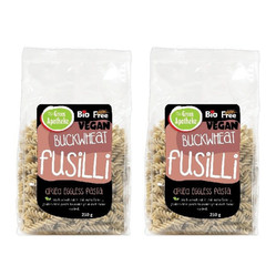 Zestaw: 2x MAKARON (GRYCZANY) ŚWIDERKI FUSILLI BEZGLUTENOWY BIO 250 g - APOTHEKE