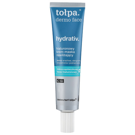 Tołpa hialuronowy krem-maska nawilżający, noc 40ml