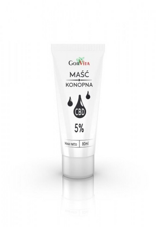 GORVITA Maść konopna CBD 5% 80ml