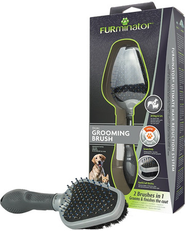 FURminator Szczotka dwustronna dla psów