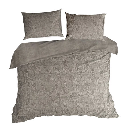 Komplet pościeli Flano, 220 x 200 cm, Beżowy