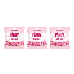 Zestaw: 3x Big Nature Żelki Pandy Berry Ovals 50g
