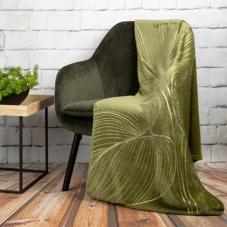 KOC BLANCA 3 150 X 200 CM OLIWKOWY