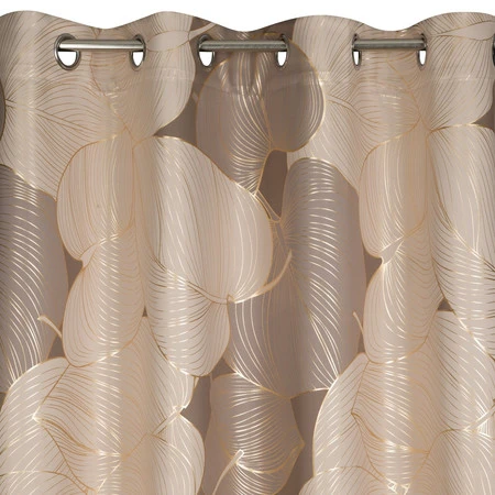 ZASŁONA GOTOWA FREZJA 140 X 250 CM BEŻOWY
