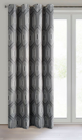 ZASŁONA GOTOWA DIADEM 140 X 250 CM GRAFITOWY