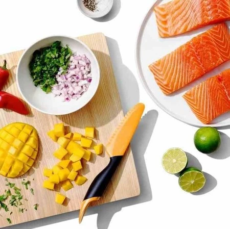 OXO-Krajalnica do mango 2w1 czarno-żółta GoodGrips