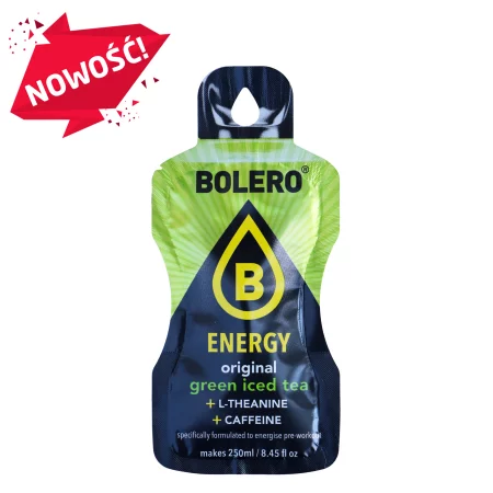 Bolero Energy Green Iced Tea 7g napój w proszku ze stewią