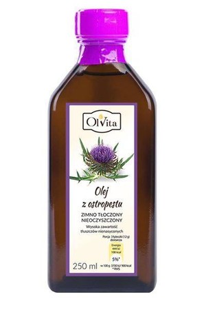 Olvita Olej Z Ostropestu Zimnotłoczony 250Ml