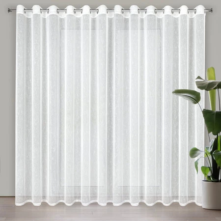 FIRANA GOTOWA KELLY 300 X 250 CM BIAŁY