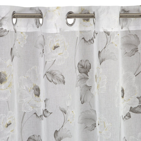 FIRANA GOTOWA BESSY 140 X 250 CM BIAŁY
