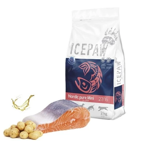 ICEPAW Nordic Pure Mini Sensitive łosoś karma dla psów małych ras (2 kg)