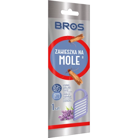 Bros Zawieszka na mole lawendowa 1 szt